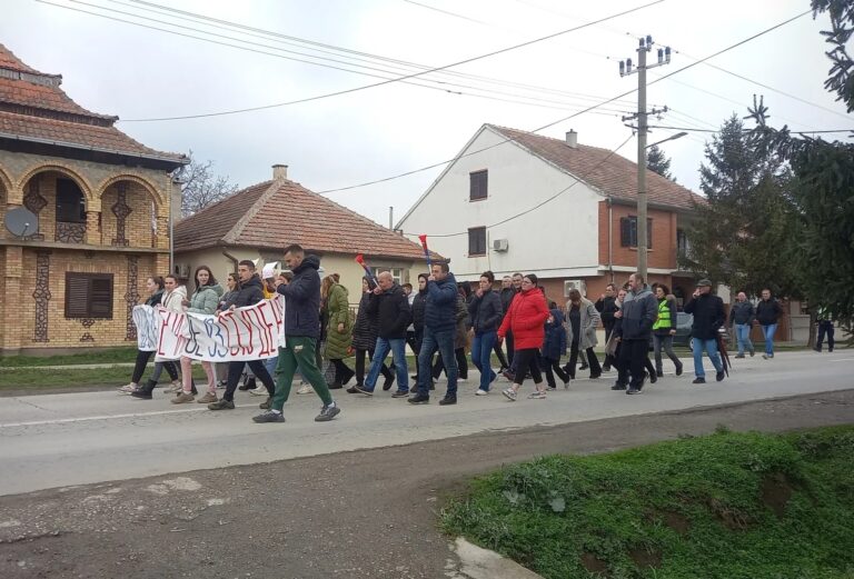 Одржан протест у Сечњу
